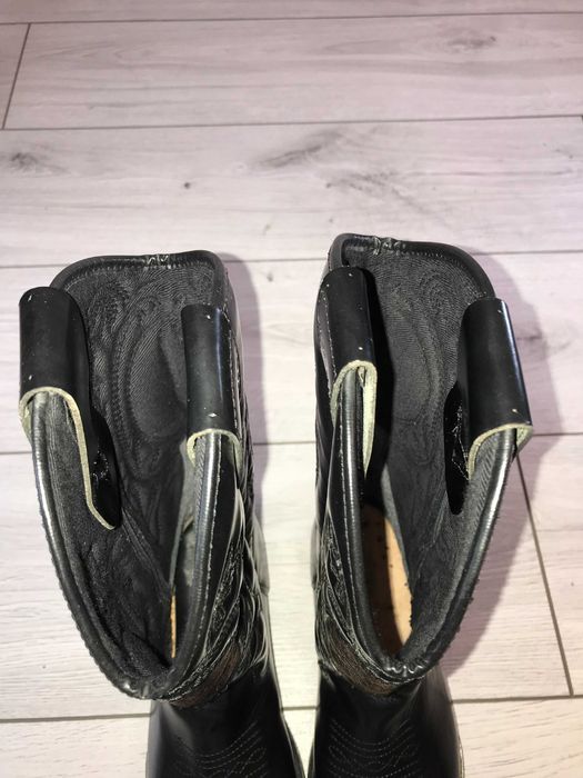 Piękne skórzane kowbojki Texas made in USA rozm. 40