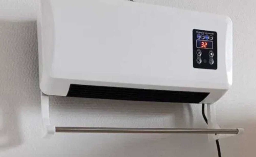 міні кондиционер 2 в 1 настінний обігрівач тепловентилятор 1500 Вт