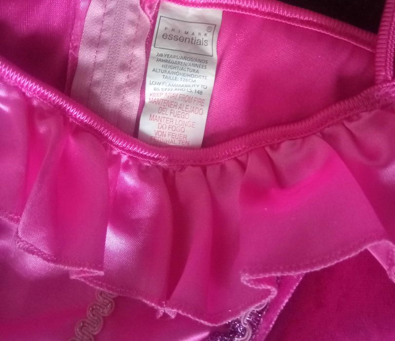 Kostium/przebranie Primark r.128 księżniczka