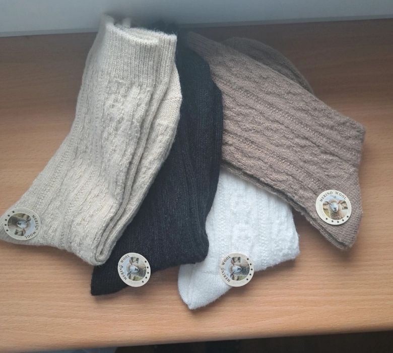 Skarpety Merino 4 pary 36-38