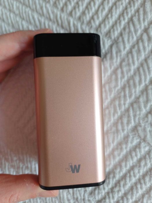 Powerbank JW – Rosa Gold | 4.000mAh | 2 Entradas (USB + Micro USB)