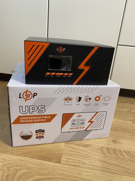Інвертор  ДБЖ Logicpower LPM-PSW-1500VA 12V з правильною синусоїдою