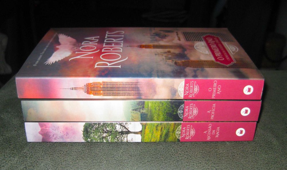Trilogia das Crónicas da Escolhida Nora Roberts NOVOS