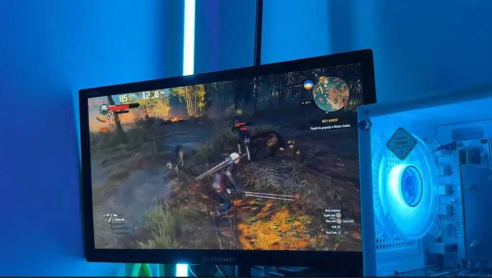 MOCNY Komputer do gier Intel XEON | NVIDIA GTX | 16GB DDR4 | NVME |RGB