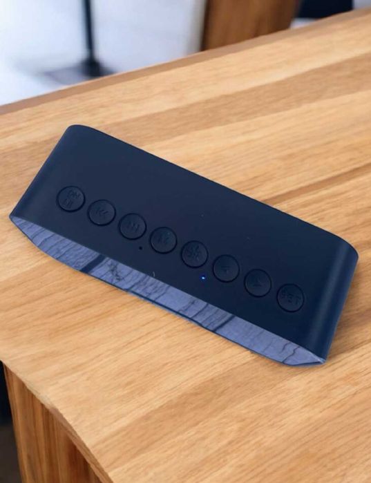 Портативна колонка блютуз колонка з годинником та блютуз