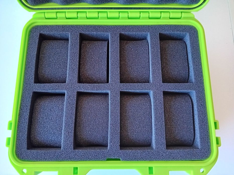 Mala Anti Choque 8 Relógios Fortis Hamilton Breitling Citizen Seiko