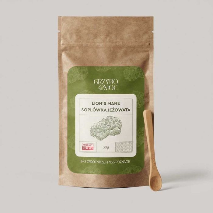 Polska Soplówka Jeżowata - suszona 50g.