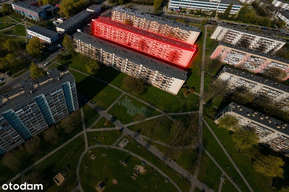 3 pokoje | 51,3 m² | Przy Arce | loggia | wysoki parter | Nowa Huta
