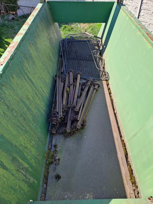 Rozsiewacz wapna rozrzutnik bergmann