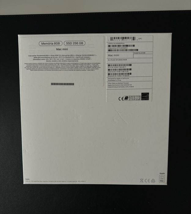 Mac mini 8gb SSD 256GB428962549911398402