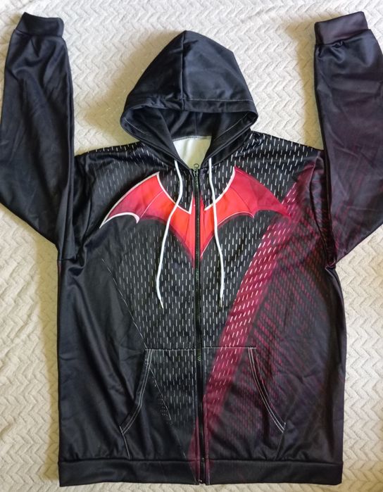 Bluza rozpinana z kapturem ,, Batman " 2xl-3xl