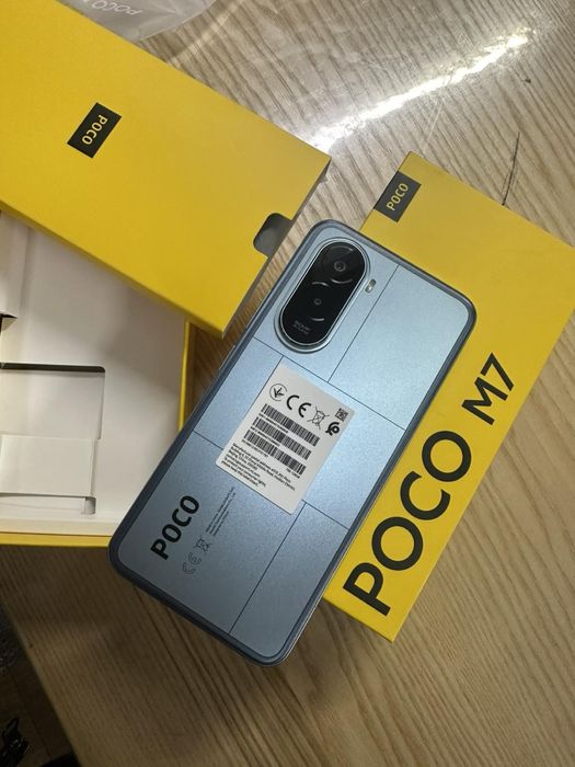 Продам новий телефон poco m7 128 GB