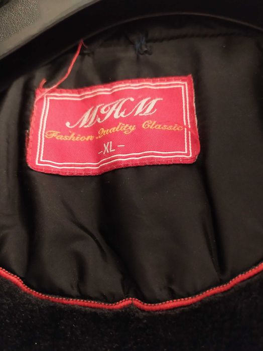 Kurtka zimowa z kapturem xl