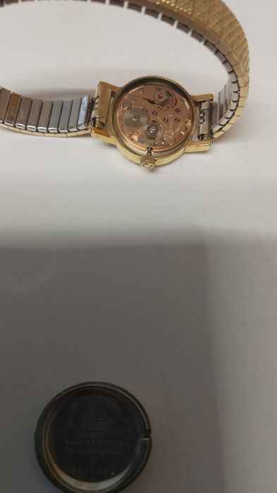 Zegarek damski Omega pozłacany 20 mic.