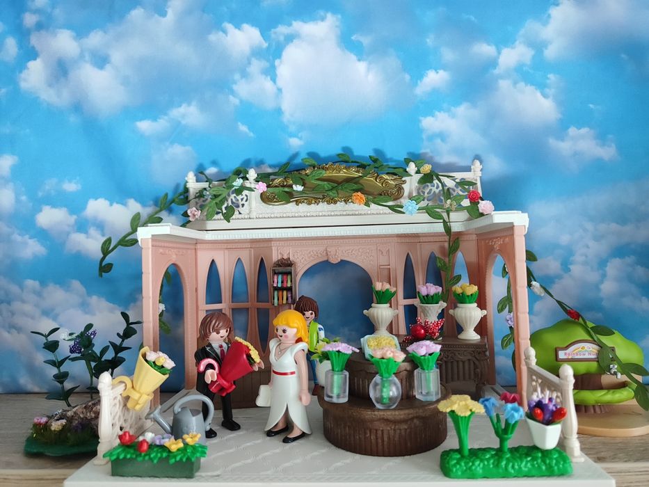 Silvanian, Playmobil  Магазин квітів