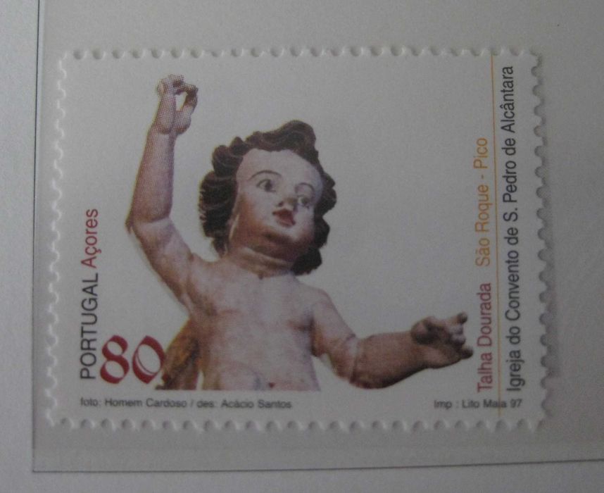 1997 - Série nº 2409/12 - Talha Dourada Açores