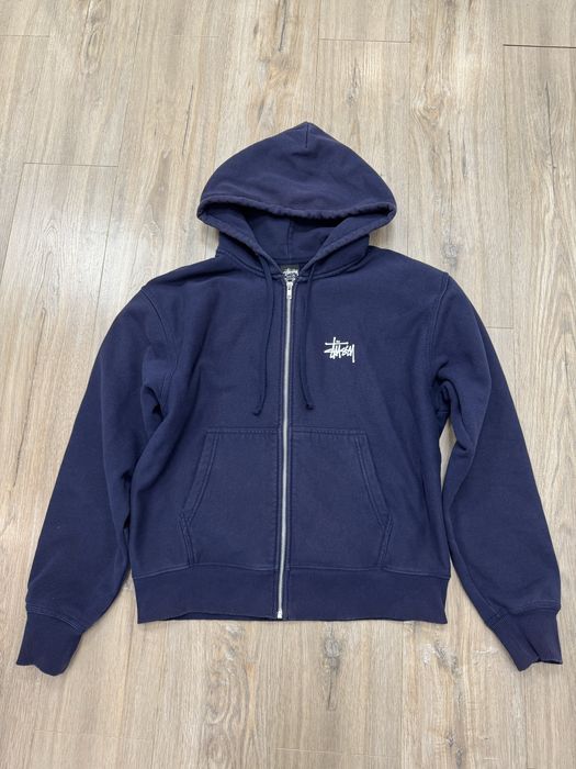 Stussy zip hoodie