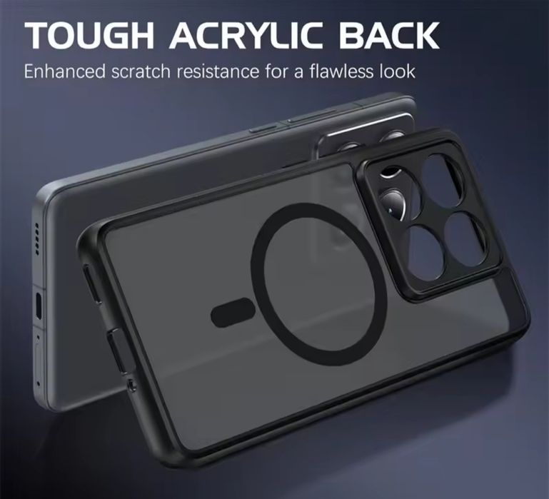 Matte Case with MagSafe for Xiaomi 14T Pro / Xiaomi Mi 14T Pro – New – 24 Hours64741111902083121