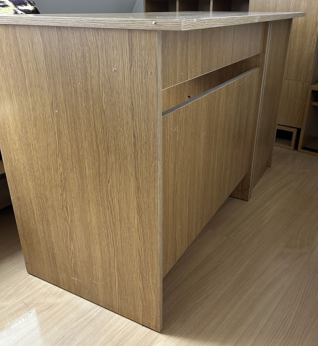 Biurko z dostawka 40 cm + 81 cm