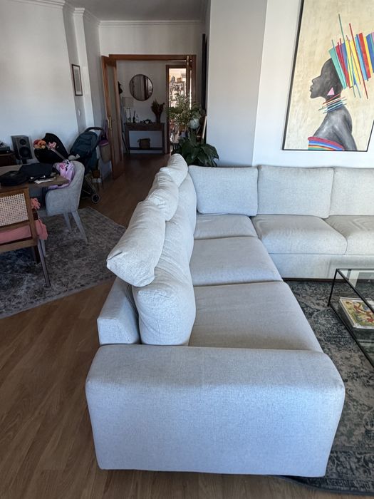 Sofá  IKEA VIMLE  de canto 5 Lugares