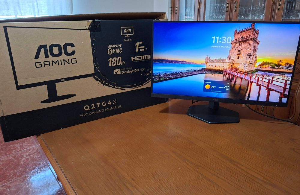 Monitor AOC 27" 2K como novo