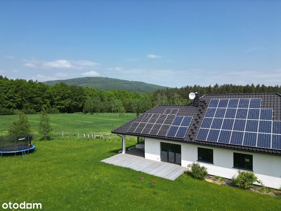 NOWA CENA!!! Rezydencja z 1ha ogrodu przy lesie