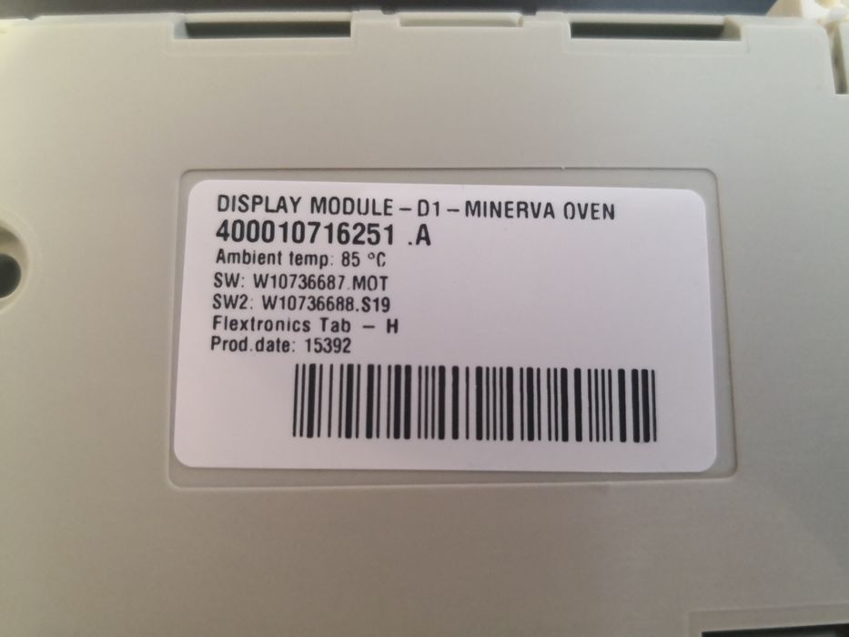 Whirlpool AKZ 7920 NB FXZM 6 panel sterowania moduł interfejs