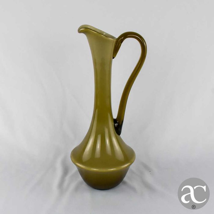 Jarro Vintage em vidro italiano Empoli, circa 1960