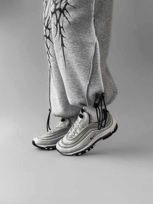НАЙКРАЩА ЯКІСТЬ‼️Nike Air Max 97 OG Silver Bullet(Сірі),найк еір макс.