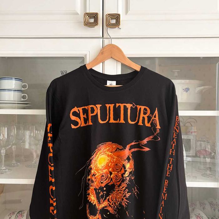 Новий лонгслів Sepultura - Beneath The Remains : S , M , L , XL , XXL