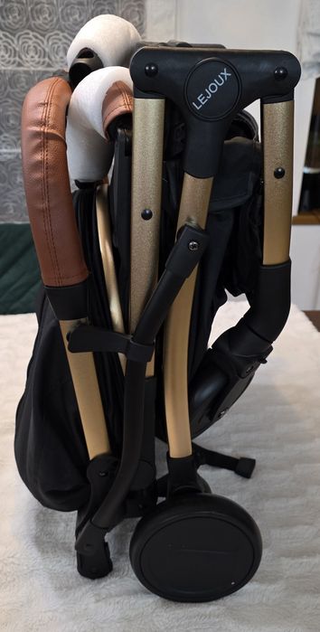 Świetny modny kompaktowy lekki zwinny wózek spacerowy Lejoux