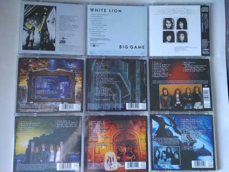 Judas Priest/Scorpions/White Lion/Blind Guardian/AC/DC/сд-диски.
