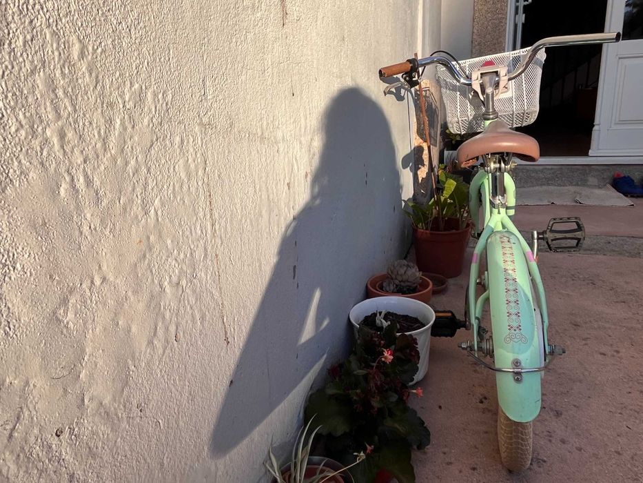 Bicicleta Infantil Legrand 16’’ com Cesto – Verde Menta