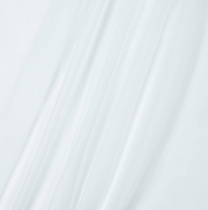 Тюль шифон однотонный / тюль вуаль / однотонный тюль 270х600 Белый