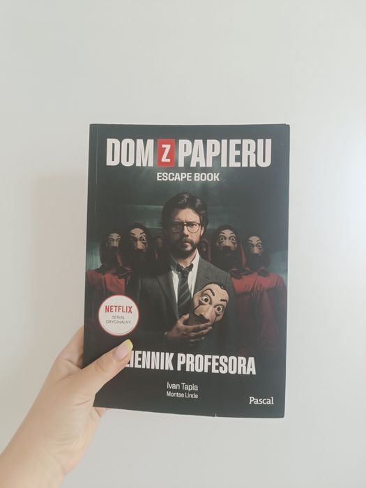 "Dom z papieru. Escape book. Dziennik profesora" Ivan T., Montse L.