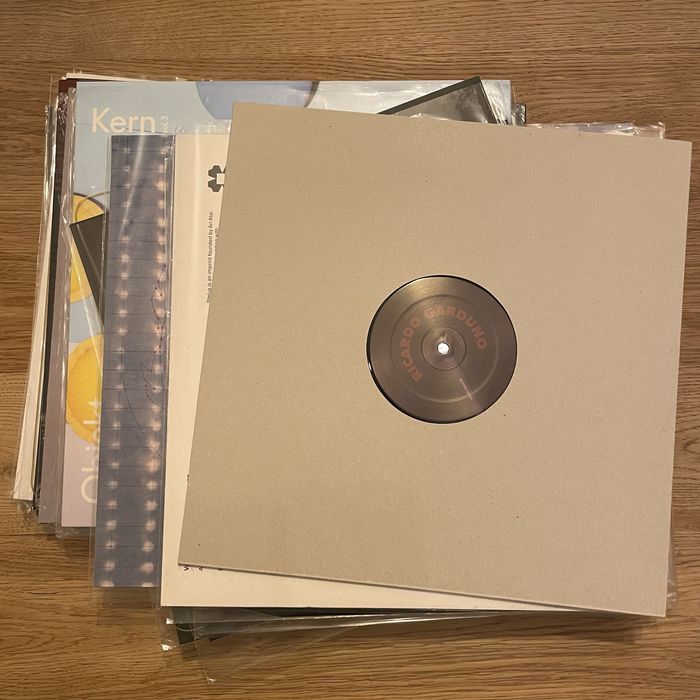 Zestaw 20 winyli vinyle techno promocja Inigo Kennedy  Garduno Oscar Mulero Tobias, Mist Gasp, Michel Lauriola, Pyramidal Decode