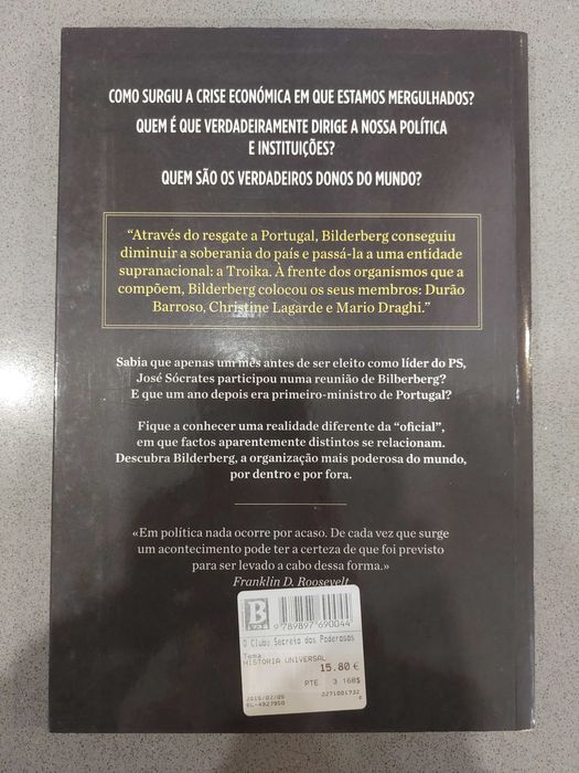 O clube secreto dos Poderosos (PORTES GRATIS)