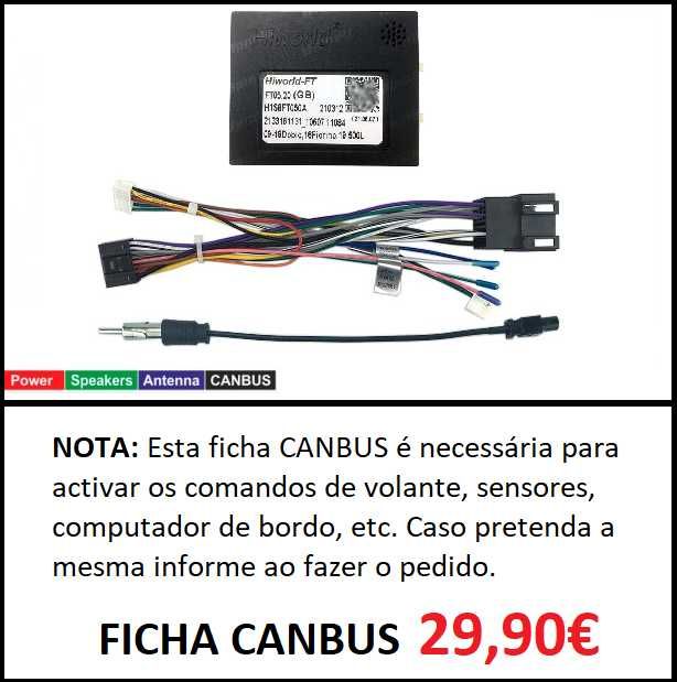 (NOVO) Rádio 2DIN • FIAT • ABARTH • 500 • 500L • 500X • Android 4+64GB