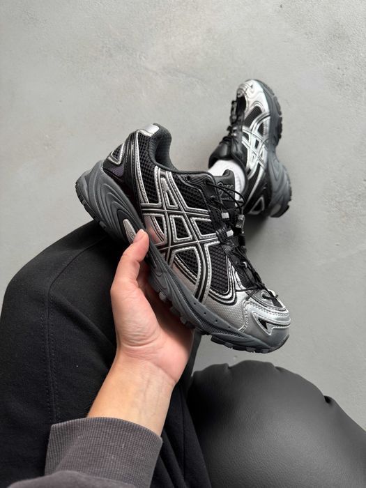 Кросівки Asics Gel-Kahana Tr V4 Black/Silver premium | Кроссовки Асикс чоловічі