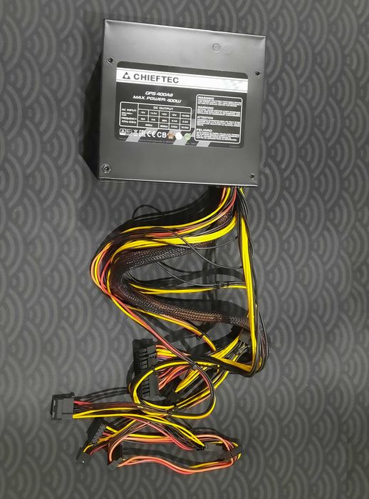 Новый Chieftec GPS-400A8; Гарантия 2 года с магазина; Блок питания;