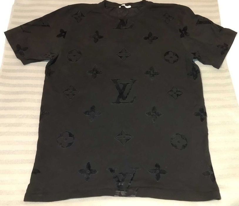 Футболка Louis Vuitton - чёрная. (р52)