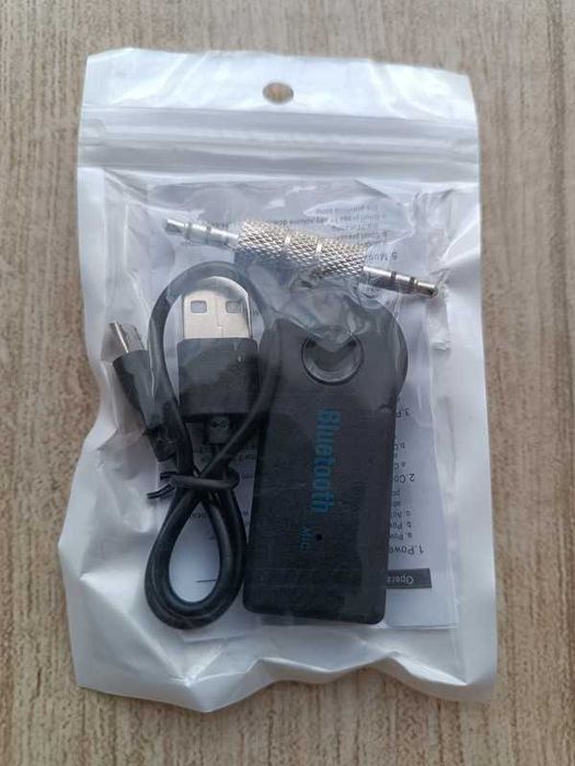 Odbiornik Bluetooth 5.0 AUX 3,5 mm – nowy, uniwersalny