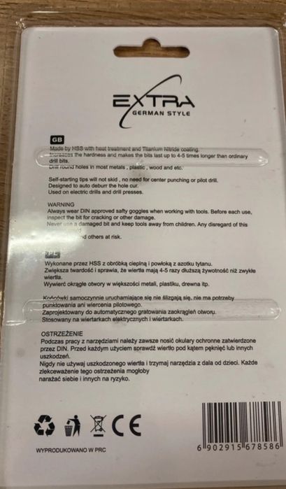 Wiertła wiertło stożkowe hss wielostopniowe Extra 3szt 4-12mm 4-20mm