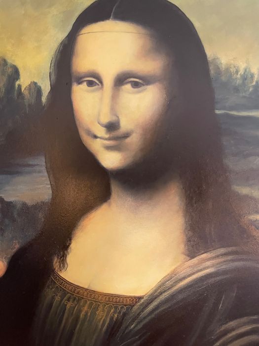 Malarstwo olejne, obraz, Mona Lisa, Leonardo da Vinci
