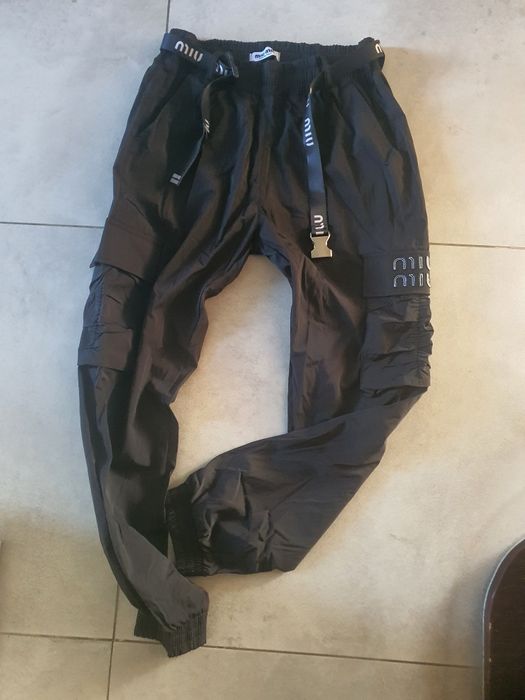 Spodnie MiuMiu bojówki