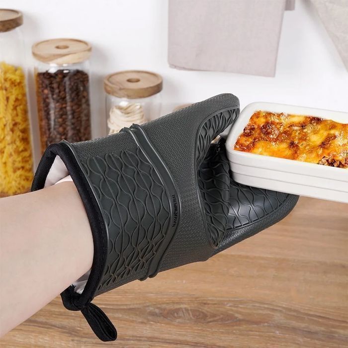 Rękawica Silikonowa Kuchenna Ochronna Gruba Mocna