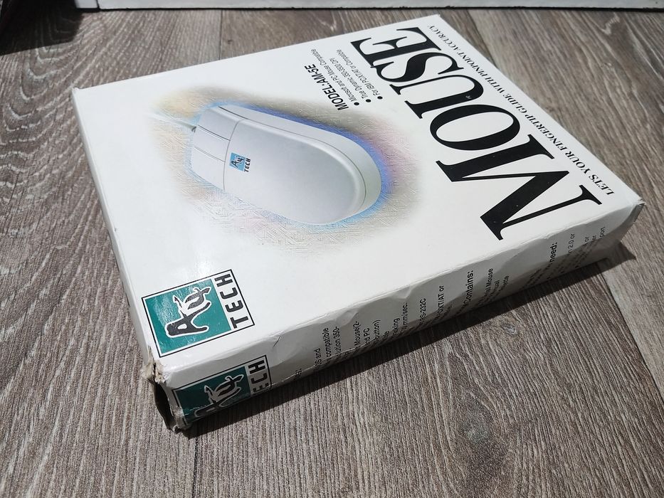 Stara myszka komputerowa A4tech COM AM-5E retro do AT 286 / 386 / 486