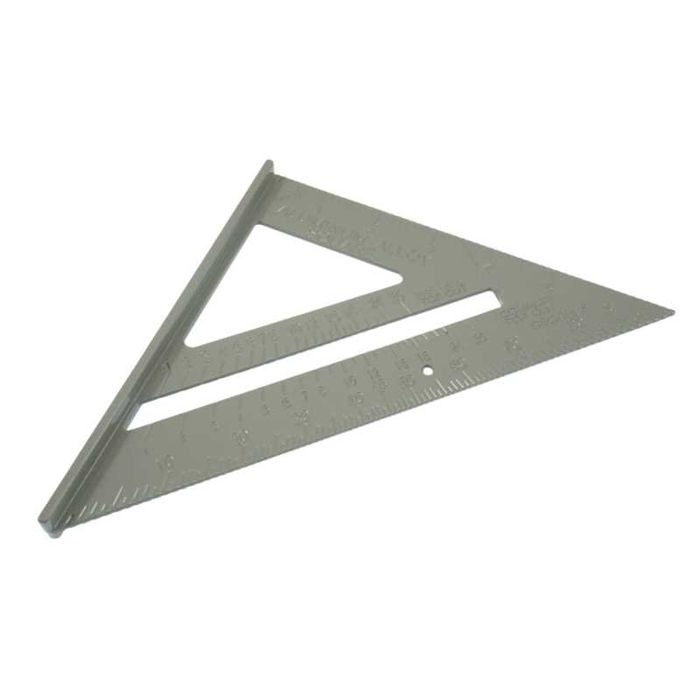 Duży kątownik stolarski ciesielski aluminiowy przymiar budowlany 175mm