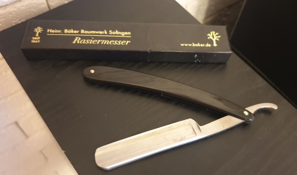Небезпечна бритва професійна Boker Solingen King Cutter