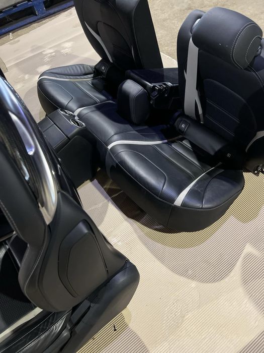 Салон сидения amg ковши carbon Мерседес GLC 253 AMG 63 C 205 E 213 EQC